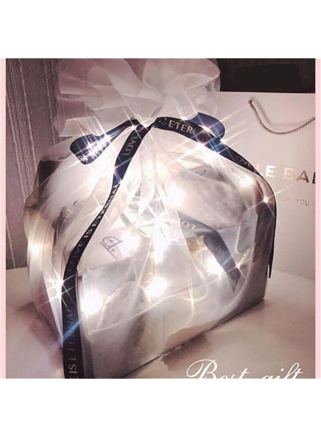 ميكسد مجموعة هدايا للاطفال حديثي الولادة من هالايا®، مجموعة هدايا لحديثي الولادة من البنات والاولاد، مجموعة اكسسوارات ملابس اطفال من القطن الفاخر تناسب حديثي الولادة حتى 3 اشهر - Image 5